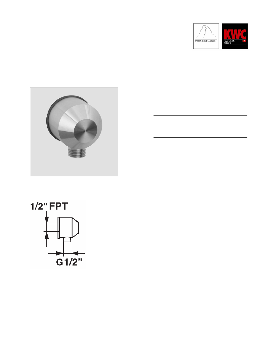 KWC Vesuno K.26.VB.40.700.38 User Manual | 1 page