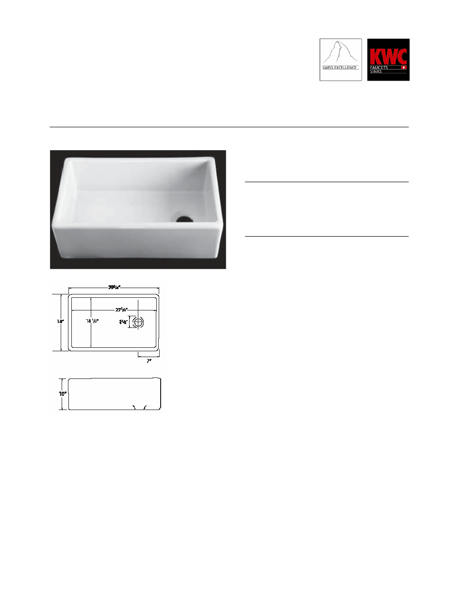 KWC Chateau S.30.A2.00 User Manual | 1 page