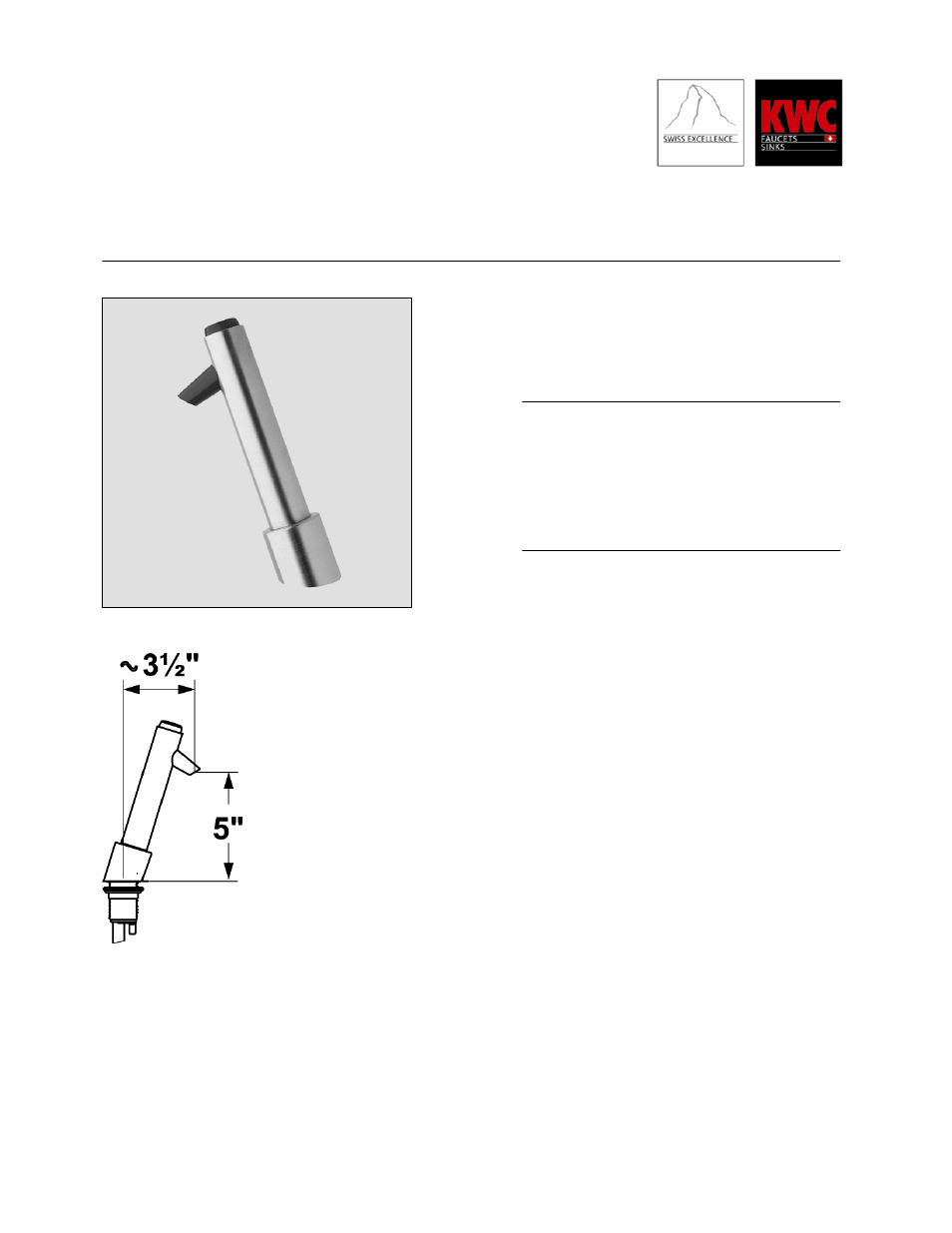 KWC PUREJET K.18.P2.21 User Manual | 1 page