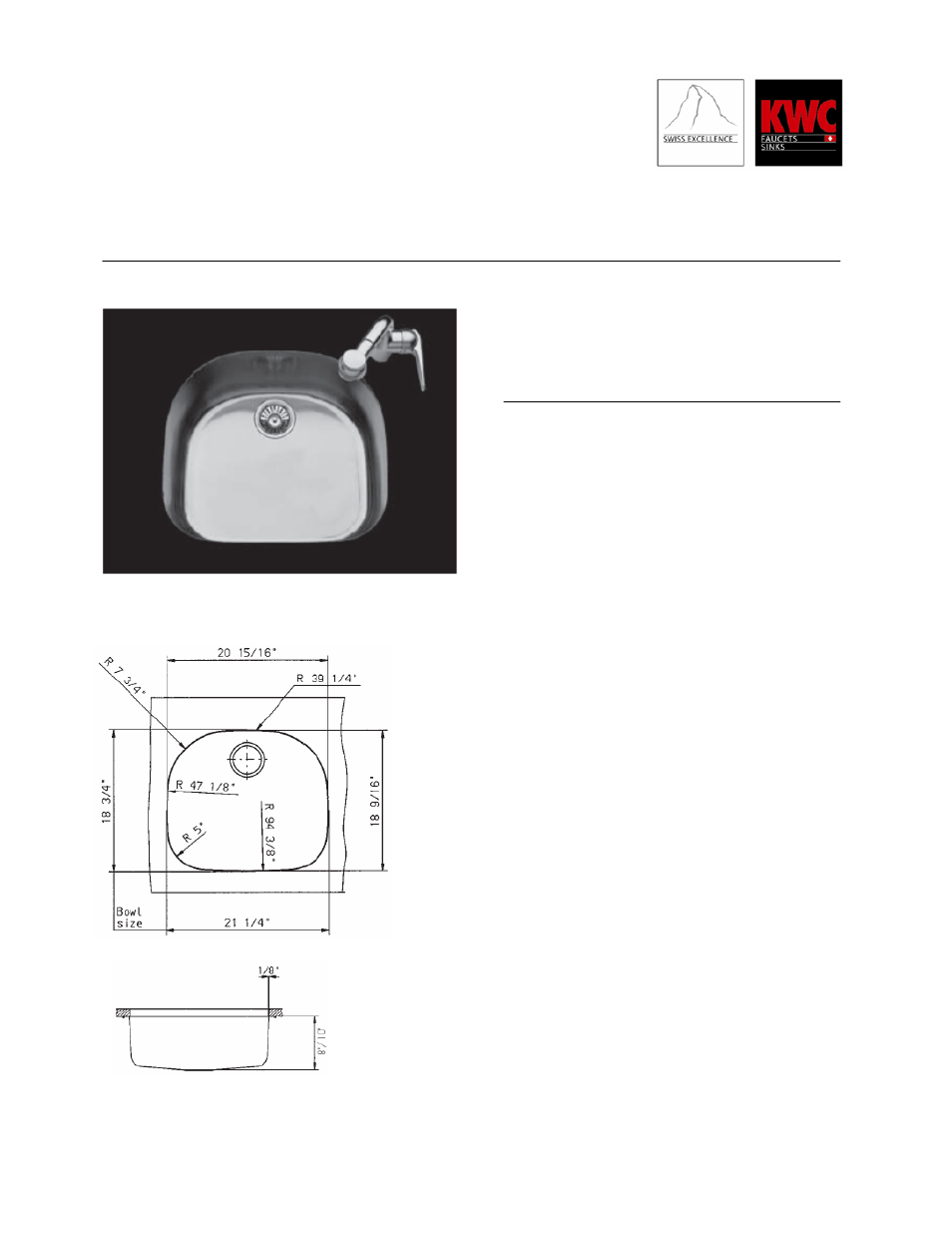 KWC S.10.D1.02 User Manual | 1 page