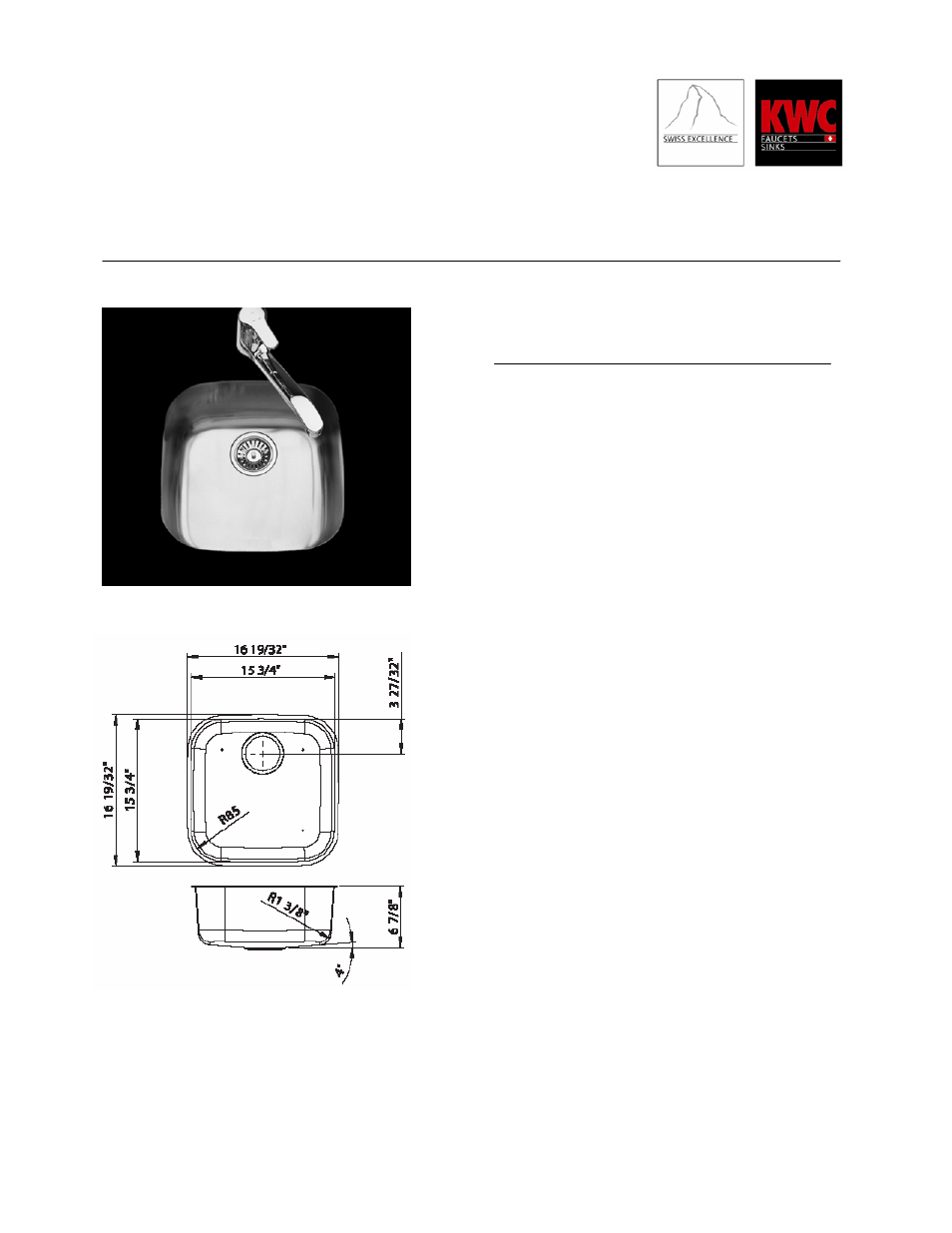 KWC Basel S.10.J1.01 User Manual | 1 page