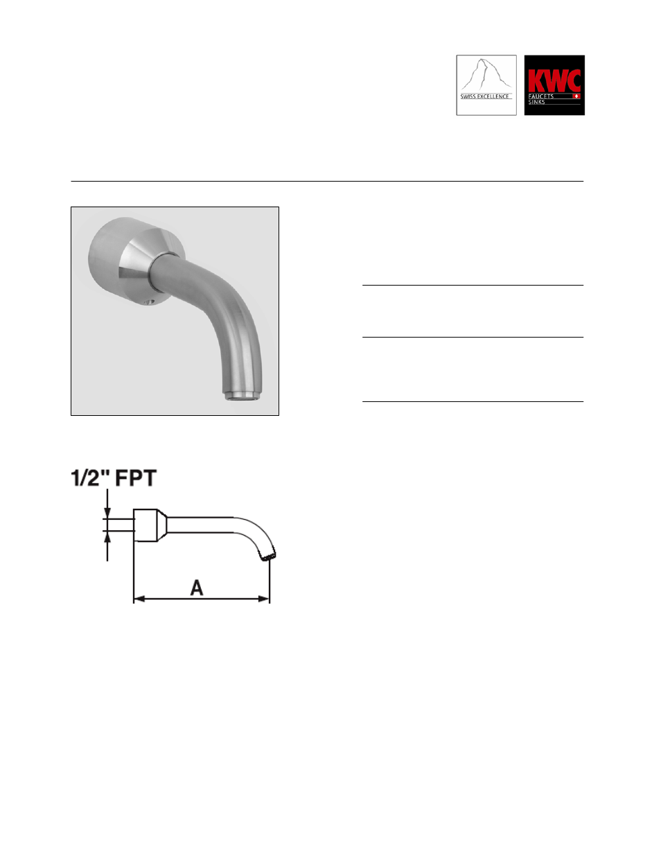 KWC K.26.VB.57.700.38 User Manual | 1 page