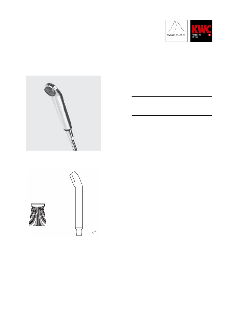 KWC Z.200.109.000 User Manual | 1 page