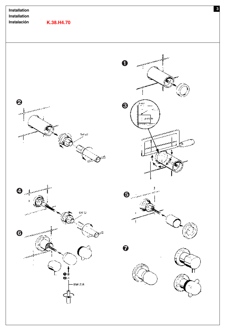 KWC A016105 User Manual | Page 4 / 6