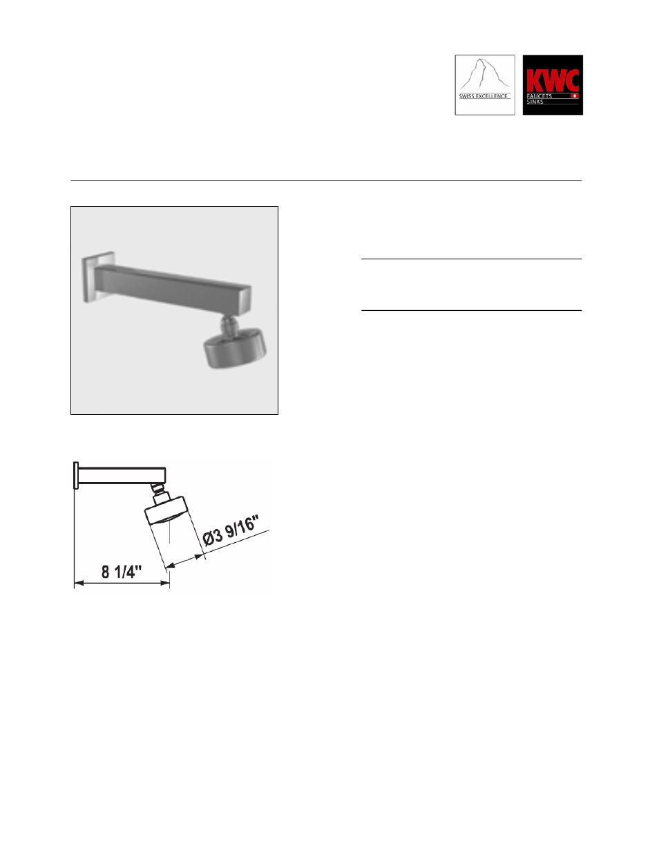 KWC QBIX-ART User Manual | 1 page