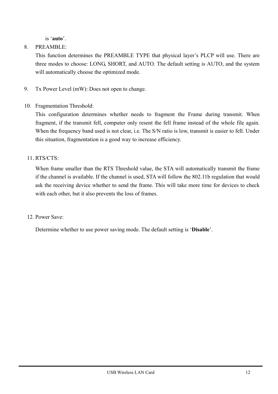 Keyspan USB Wireless LAN CARD none User Manual | Page 13 / 13