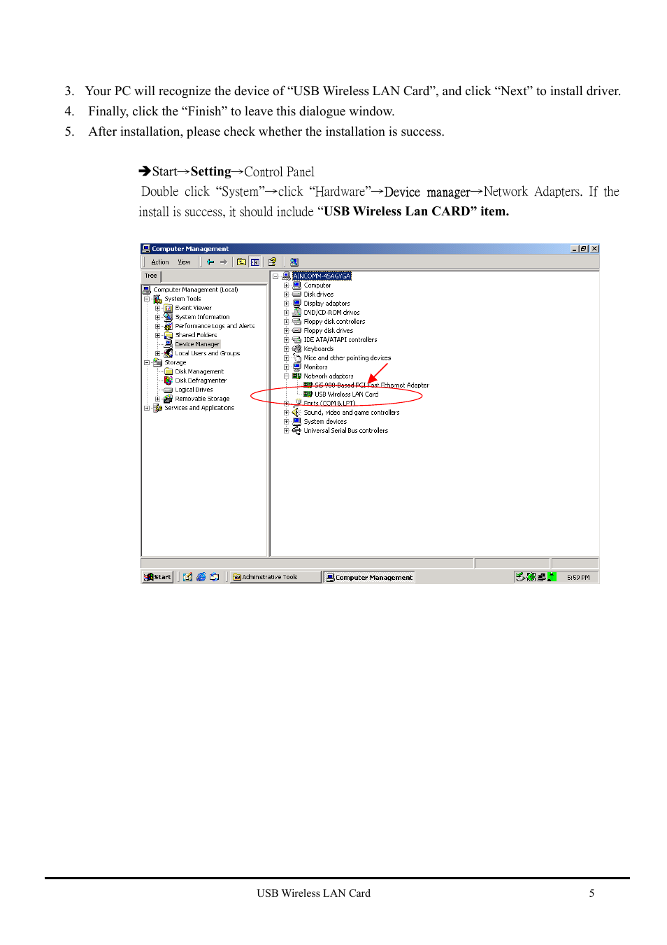 Keyspan USB Wireless LAN CARD none User Manual | Page 6 / 13