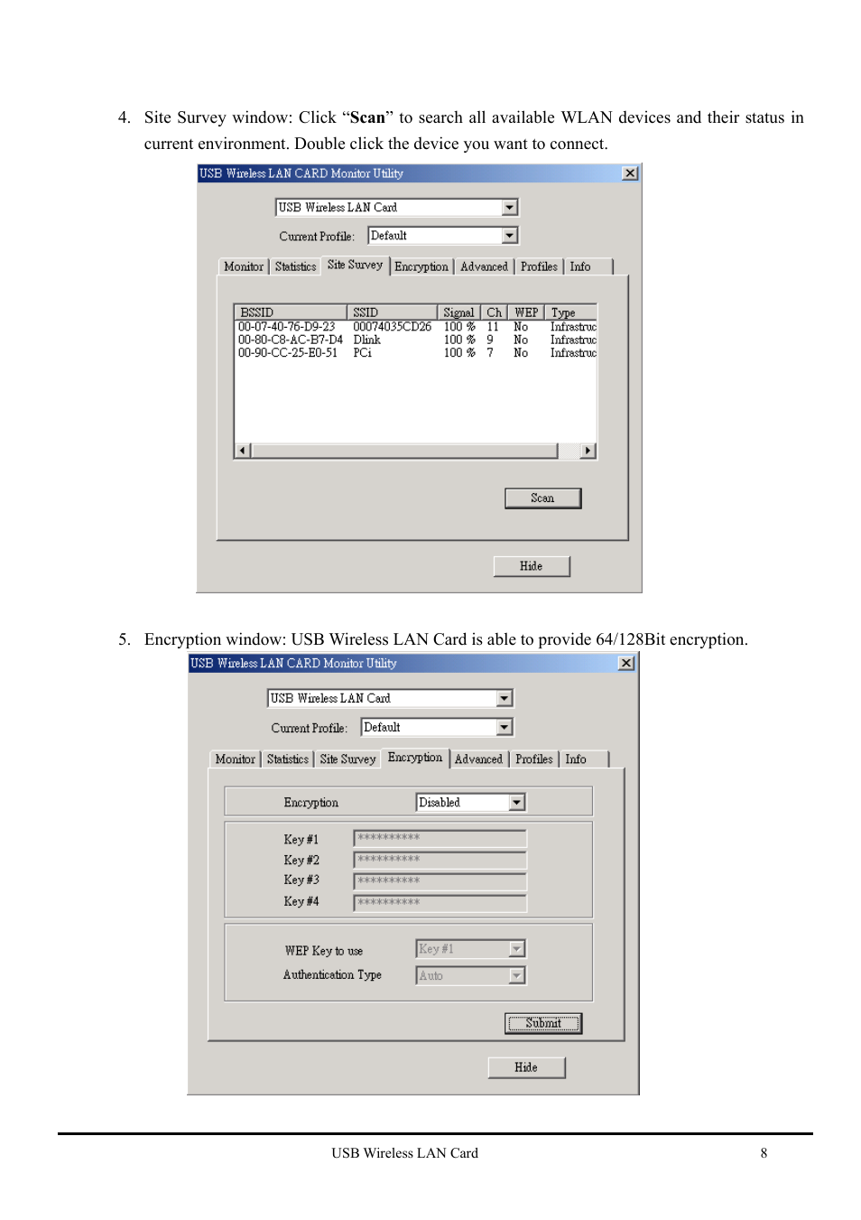 Keyspan USB Wireless LAN CARD none User Manual | Page 9 / 13