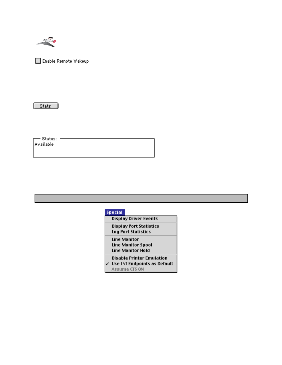 The special menu | Keyspan 1.9 User Manual | Page 16 / 41