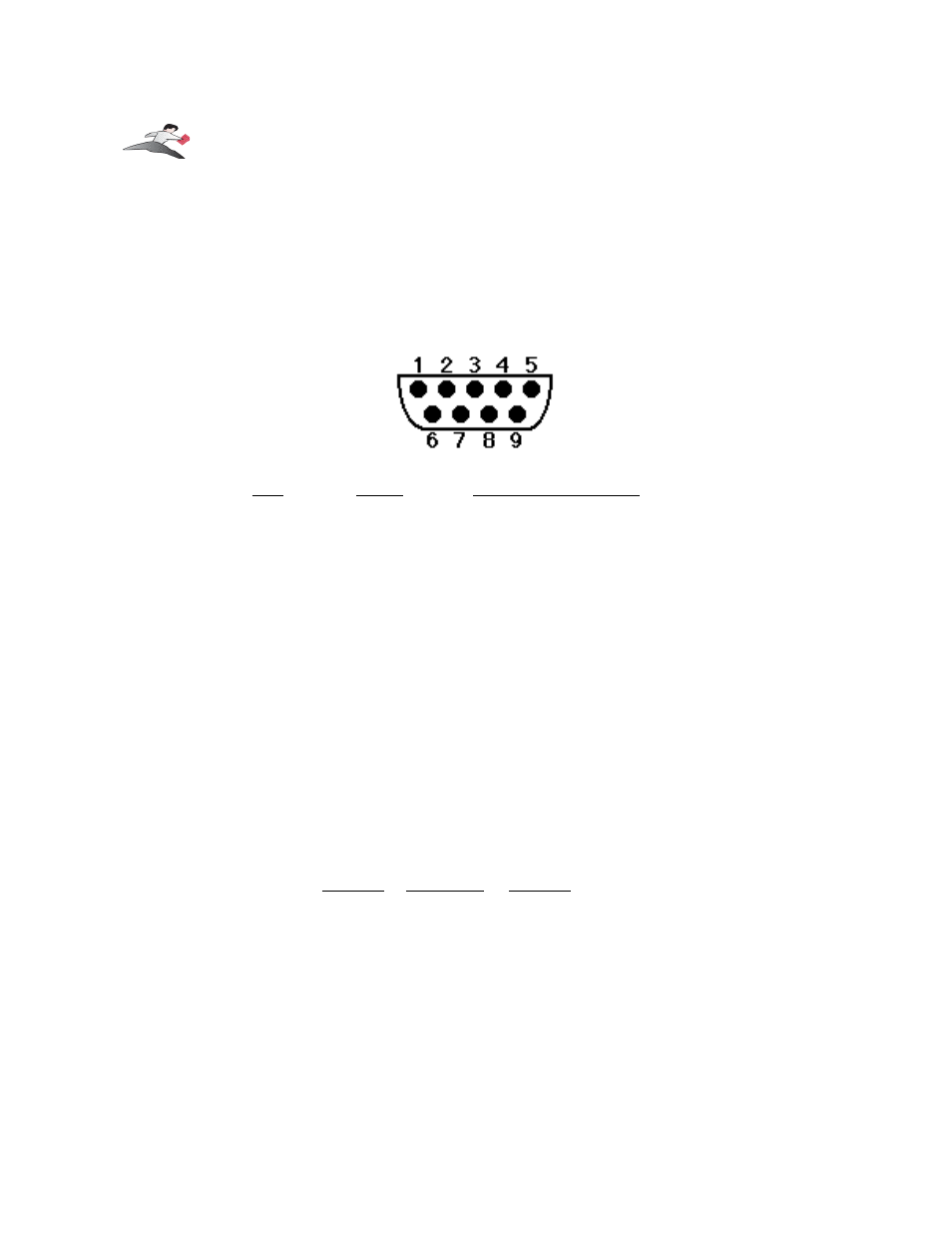 D - serial port pin outs, Serial port pin outs, External loopback connector information | Keyspan 1.9 User Manual | Page 30 / 41