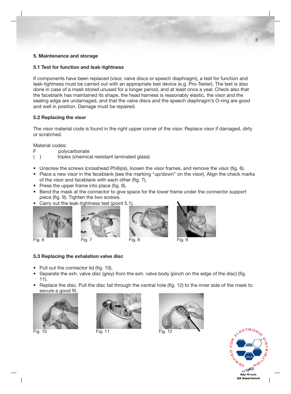 Keyspan Full Face Mask 9000422 E User Manual | Page 5 / 12