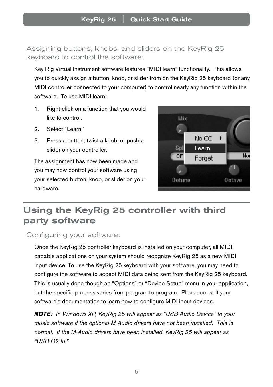 Keyspan Keyrig25 User Manual | Page 6 / 10