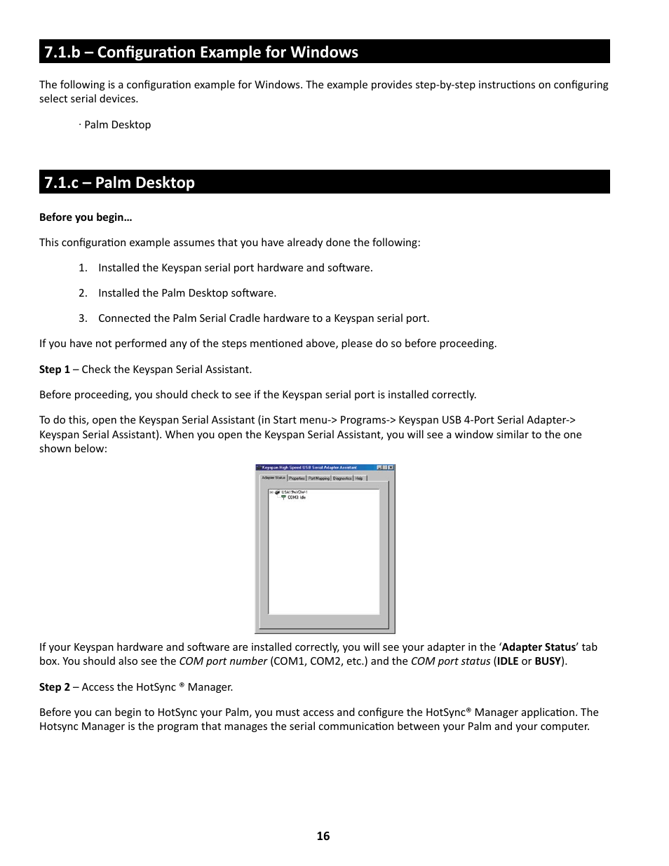 Keyspan USA-49WG User Manual | Page 16 / 23