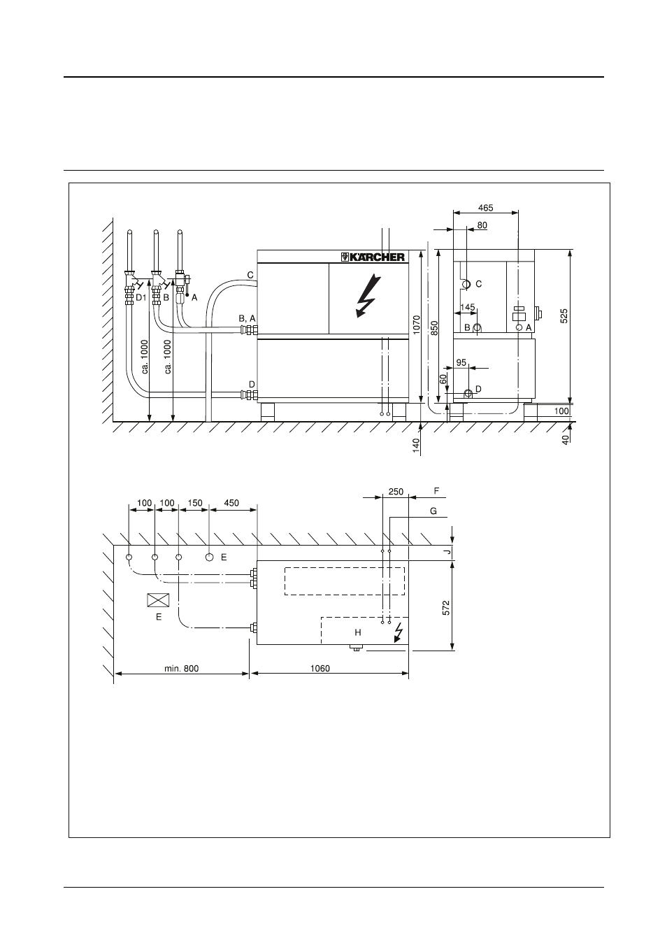 G. system installation, Authorised professional personnel only | Karcher HD 6000 C User Manual | Page 30 / 33