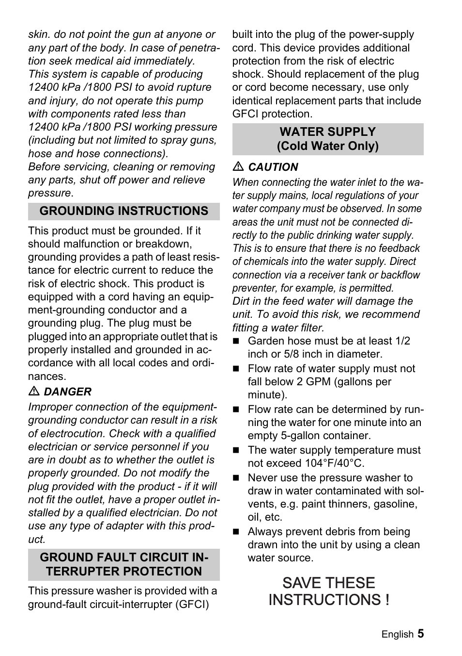 Karcher K 5.690 User Manual | Page 5 / 17