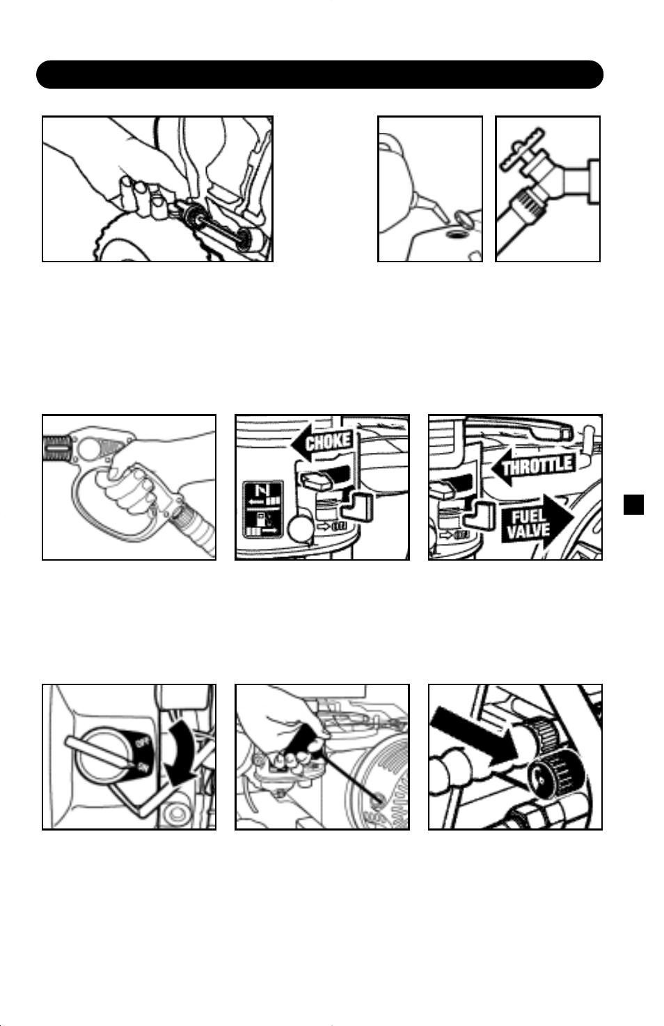 Operating instructions, Step 3, Step 4 | Step 5, Step 9, Step 6, Step 7, Step 8, Step 1, Step 2 | Karcher HD 2700 DB User Manual | Page 5 / 12