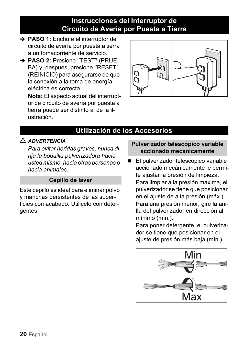 Karcher K 2.55 User Manual | Page 20 / 44