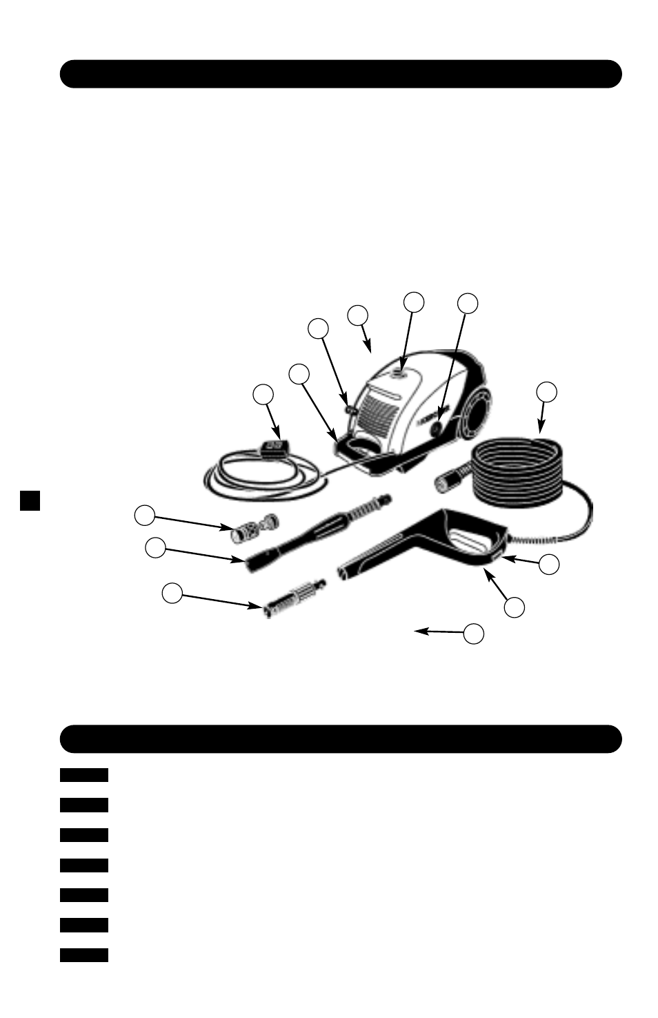 Never! model k 520 m overview | Karcher K 520 User Manual | Page 2 / 12