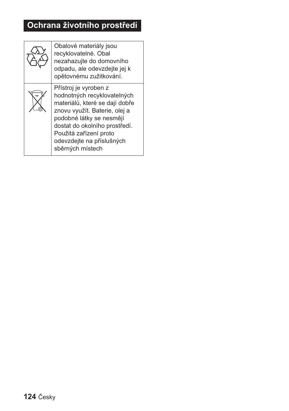 Ochrana životního prostĝedí | Karcher BDP 1500 User Manual | Page 124 / 220