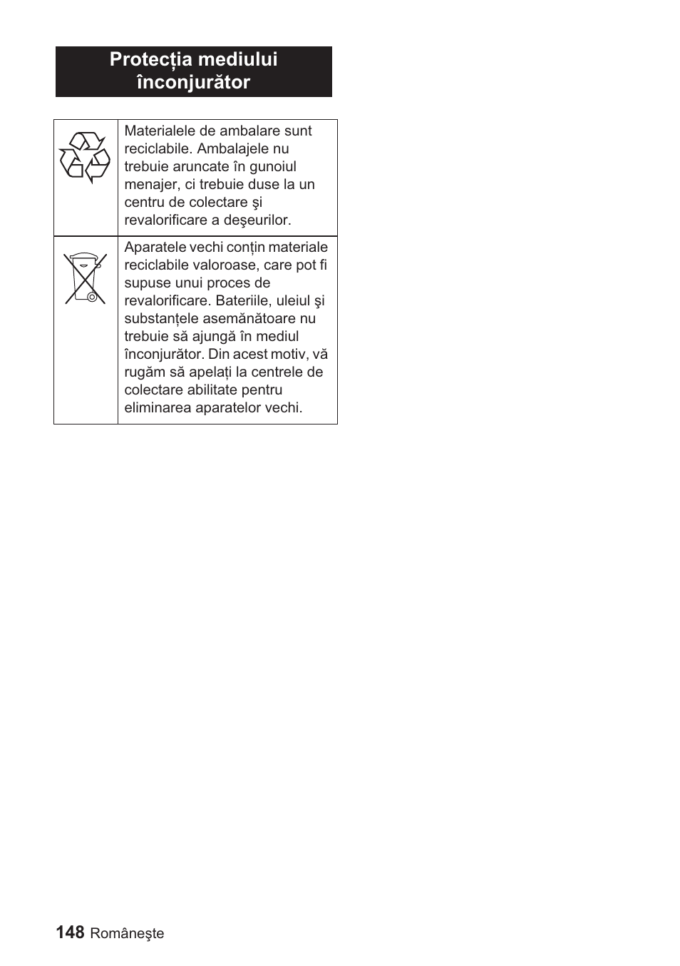 Protecġia mediului înconjurător | Karcher BDP 1500 User Manual | Page 148 / 220