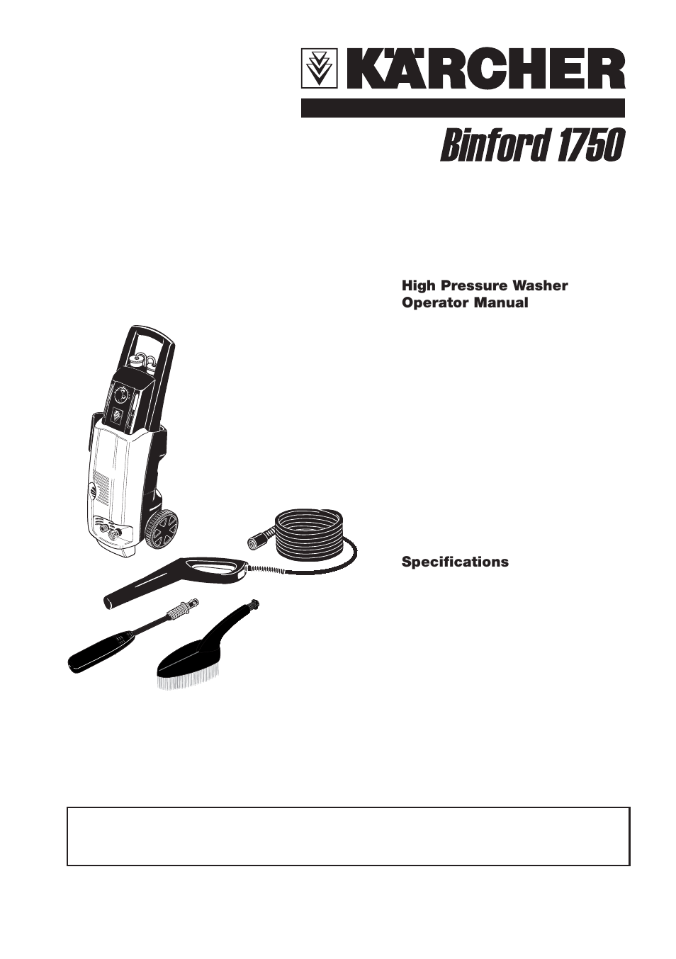 Karcher 1750 User Manual | 12 pages