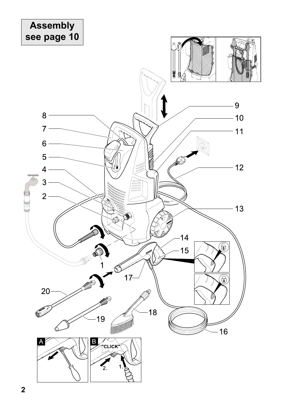 Karcher K 2.91 M User Manual | Page 2 / 12