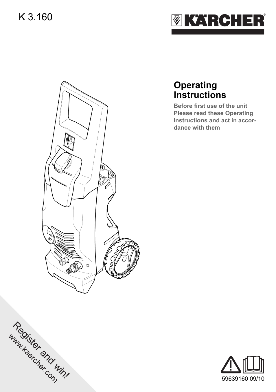Karcher K 3.160 User Manual | 12 pages