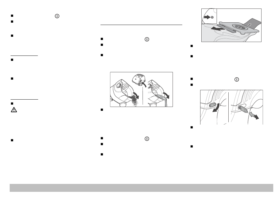 Regular maintenance procedures | Karcher A 2701 User Manual | Page 12 / 144