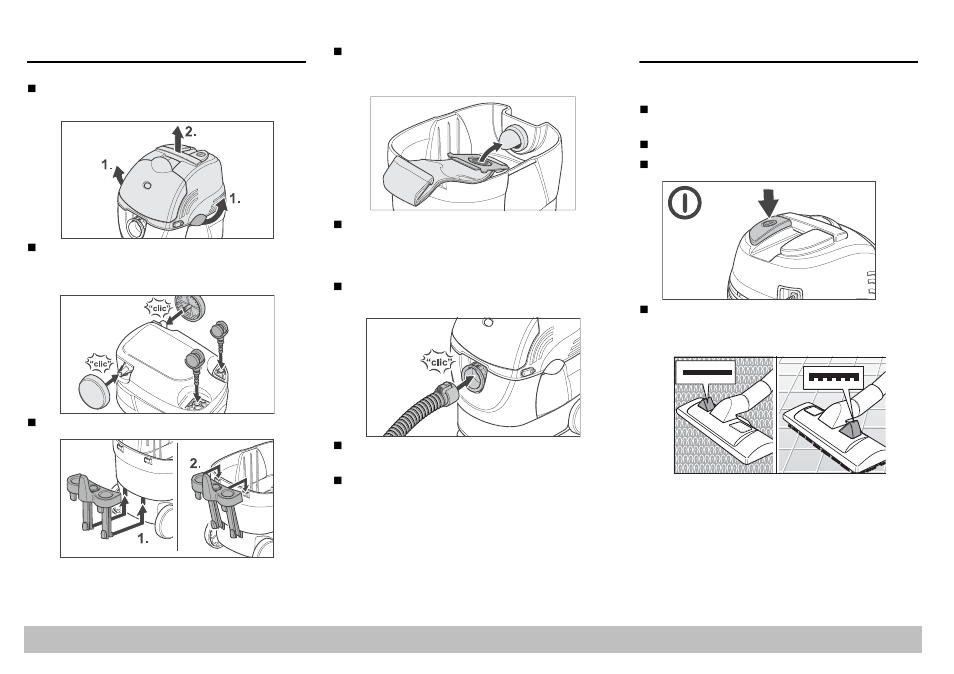 Klargøring af maskinen, Sådan benyttes maskinen | Karcher A 2701 User Manual | Page 47 / 144