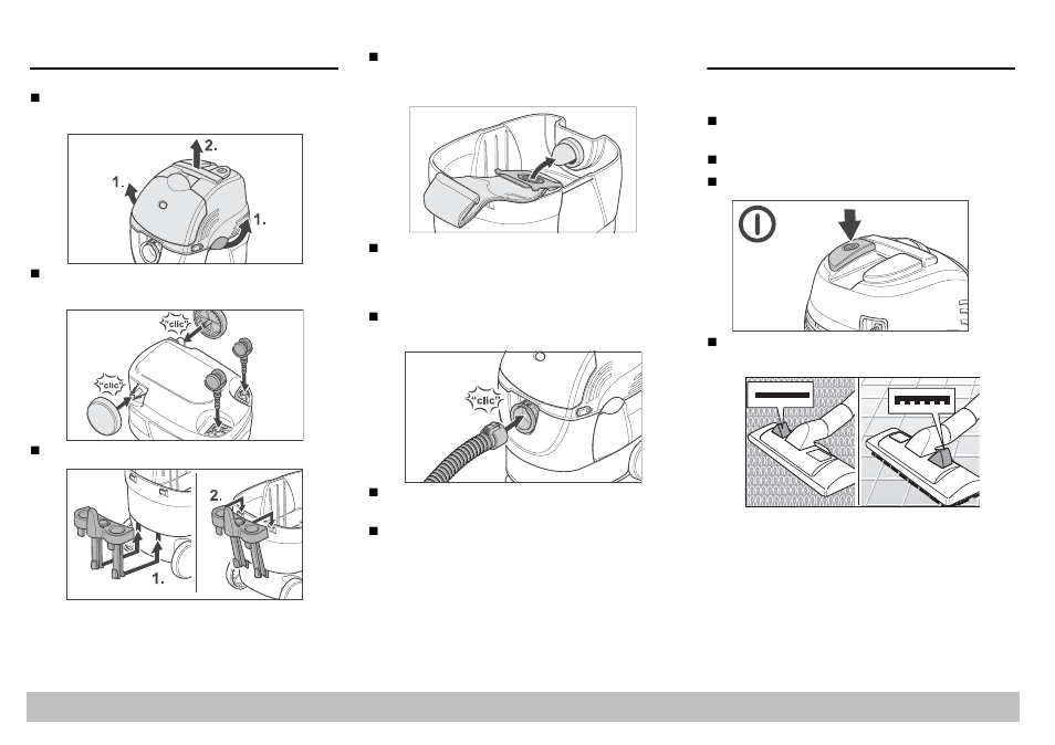 Före start, Så arbetar du med sugaren | Karcher A 2701 User Manual | Page 59 / 144