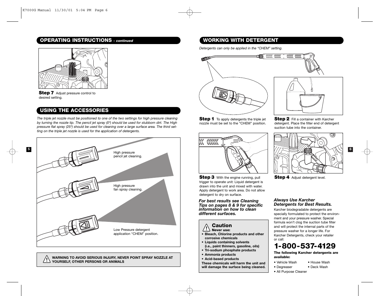 Karcher K7000G User Manual | Page 4 / 7