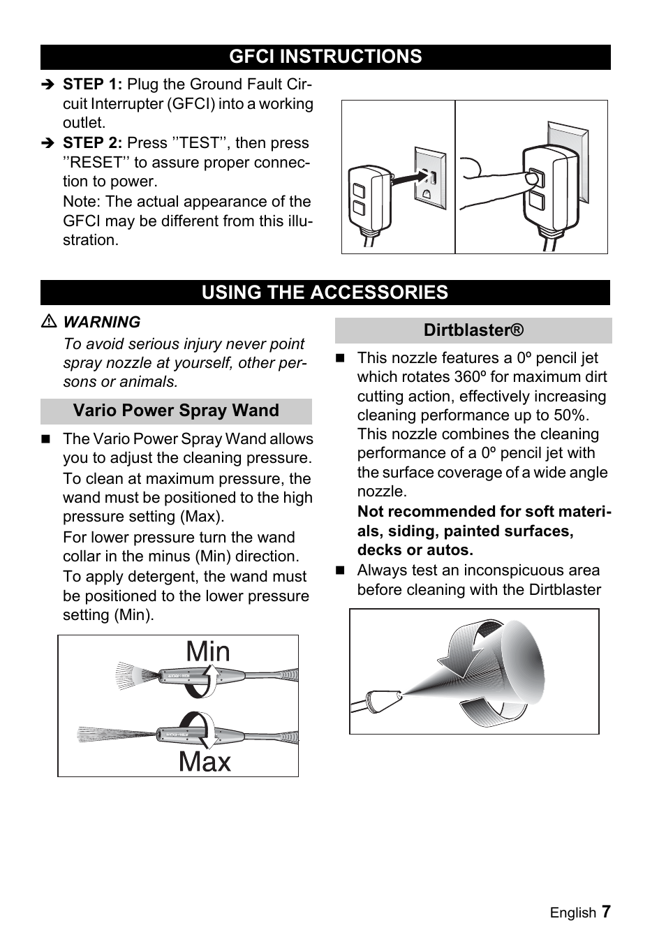 Karcher K 3.99M User Manual | Page 7 / 48