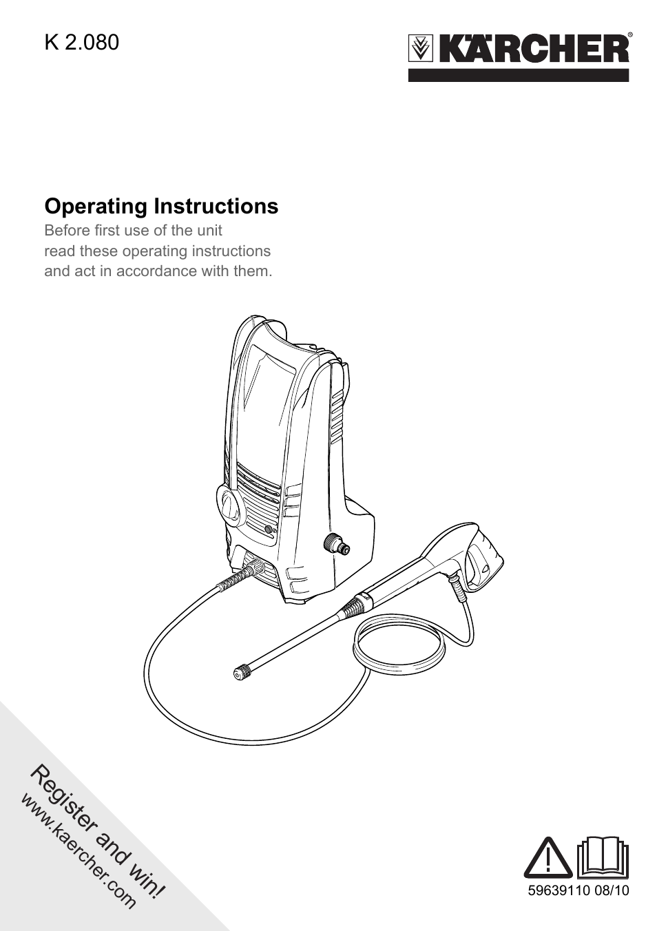 Karcher K 2.080 User Manual | 12 pages