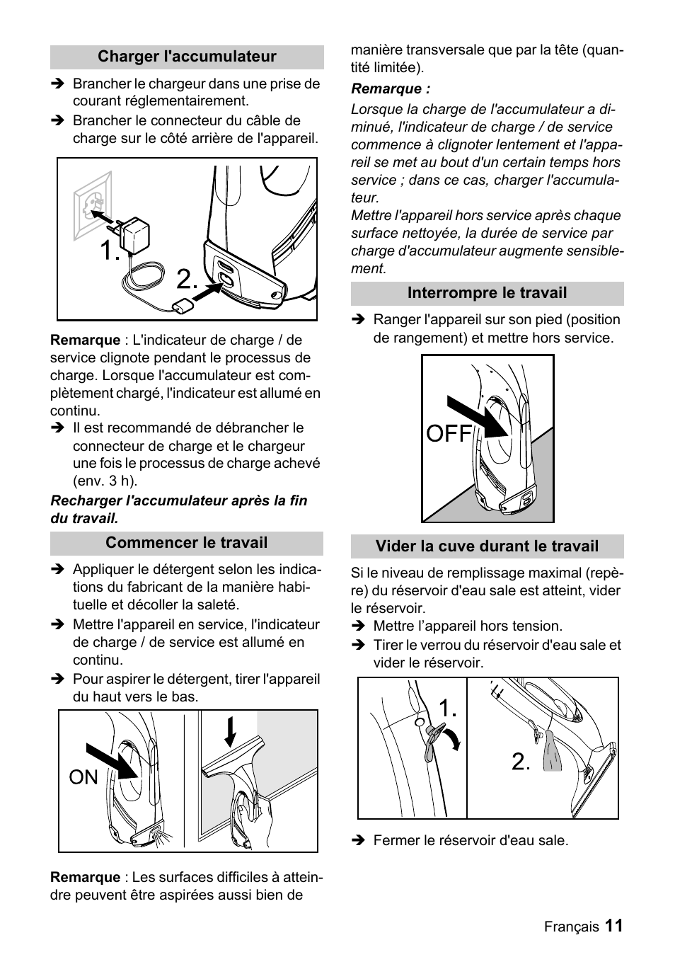 Karcher WV 50 User Manual | Page 11 / 20