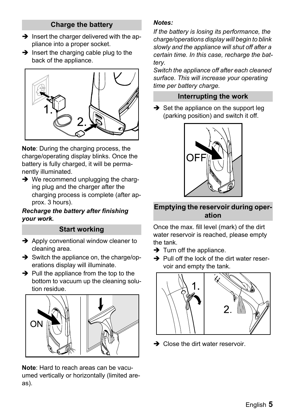 Karcher WV 50 User Manual | Page 5 / 20