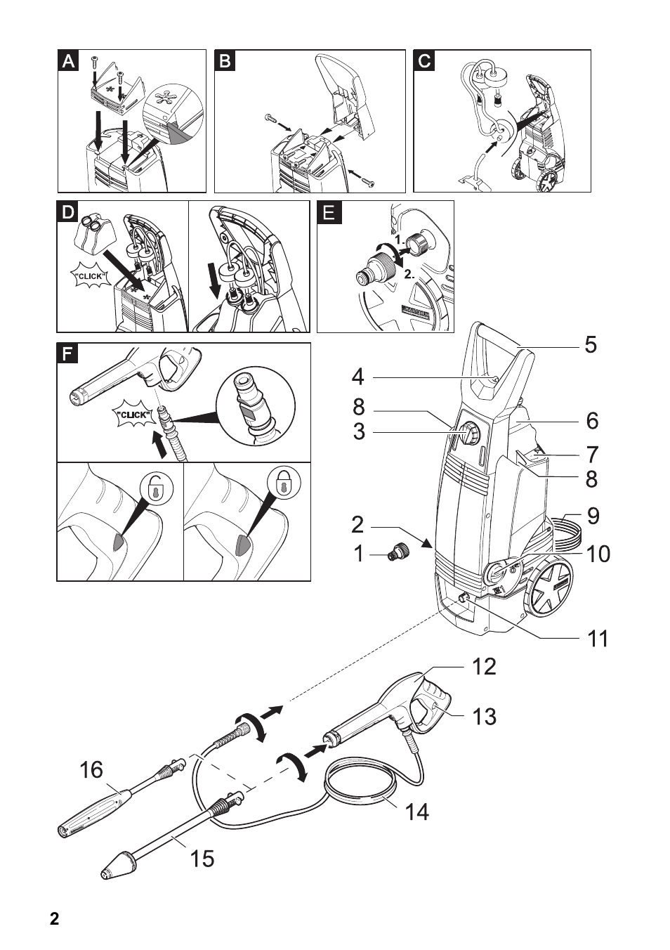 Karcher K 4.93 M User Manual | Page 2 / 12