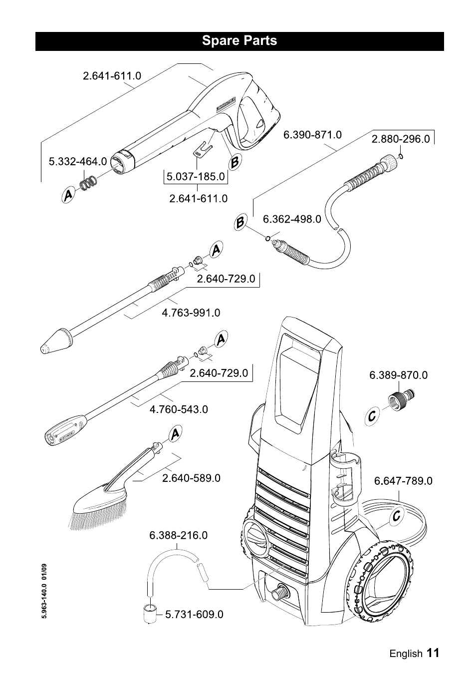 Karcher K 2.110 M User Manual | Page 11 / 12