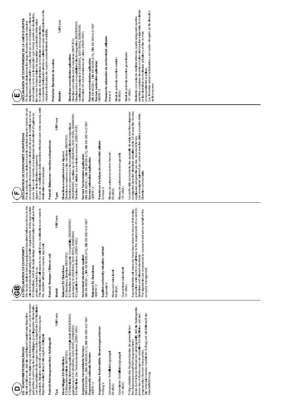 Karcher KMR 1250 B User Manual | Page 30 / 32