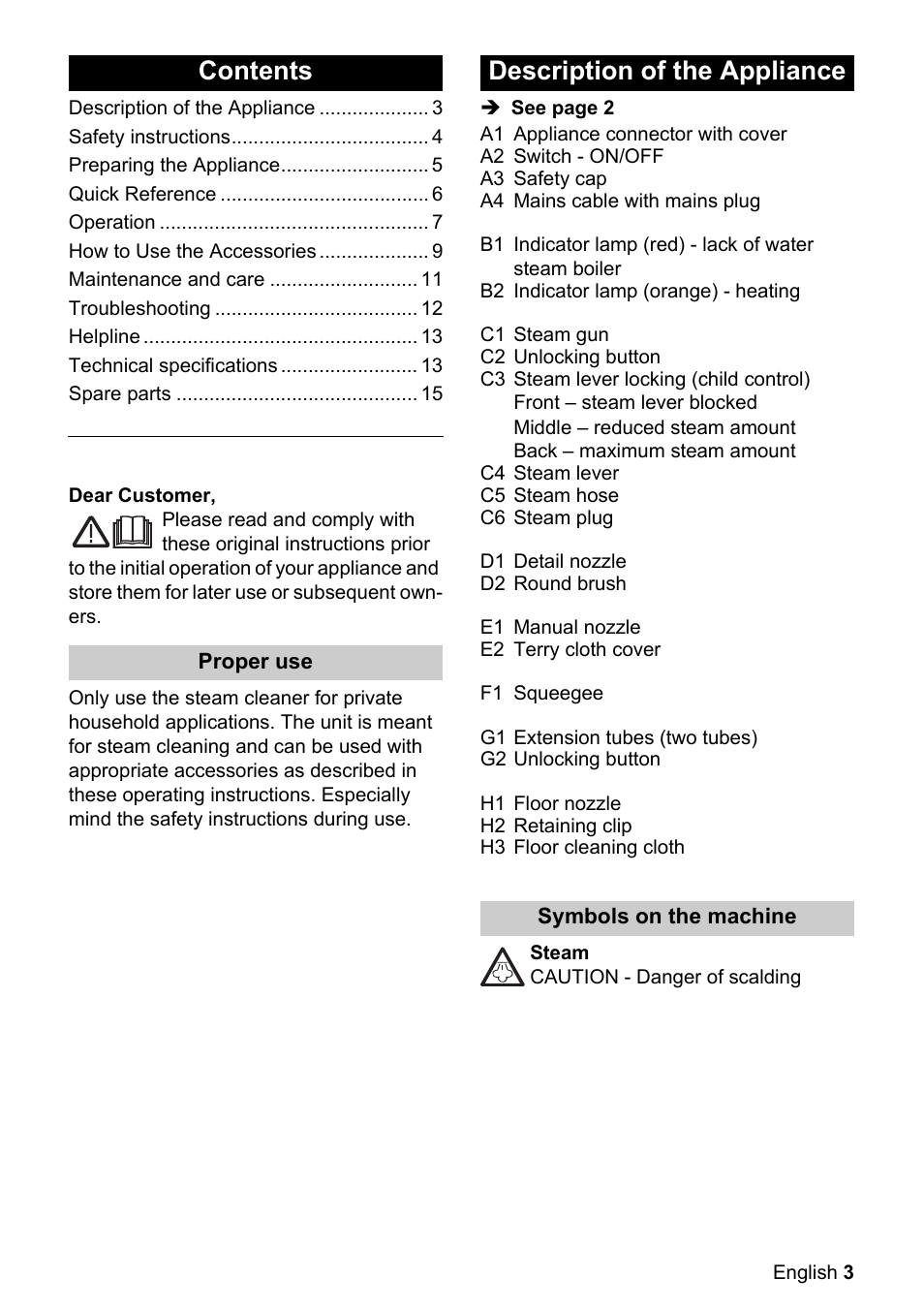 Karcher SC 1122 User Manual | Page 3 / 16