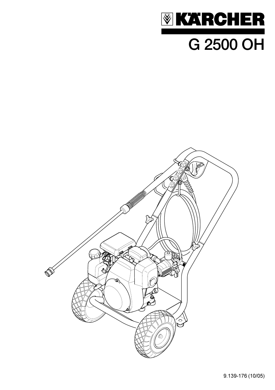 Karcher G 2500 OH User Manual | 13 pages