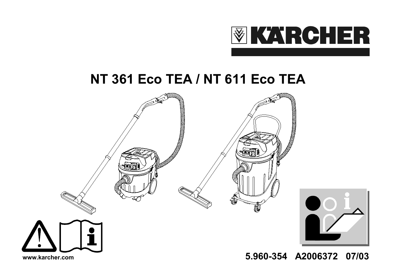 Karcher ECO TEA NT 361 User Manual | 14 pages