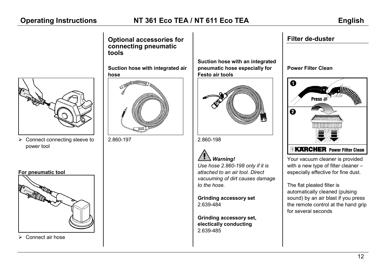 Karcher ECO TEA NT 361 User Manual | Page 6 / 14