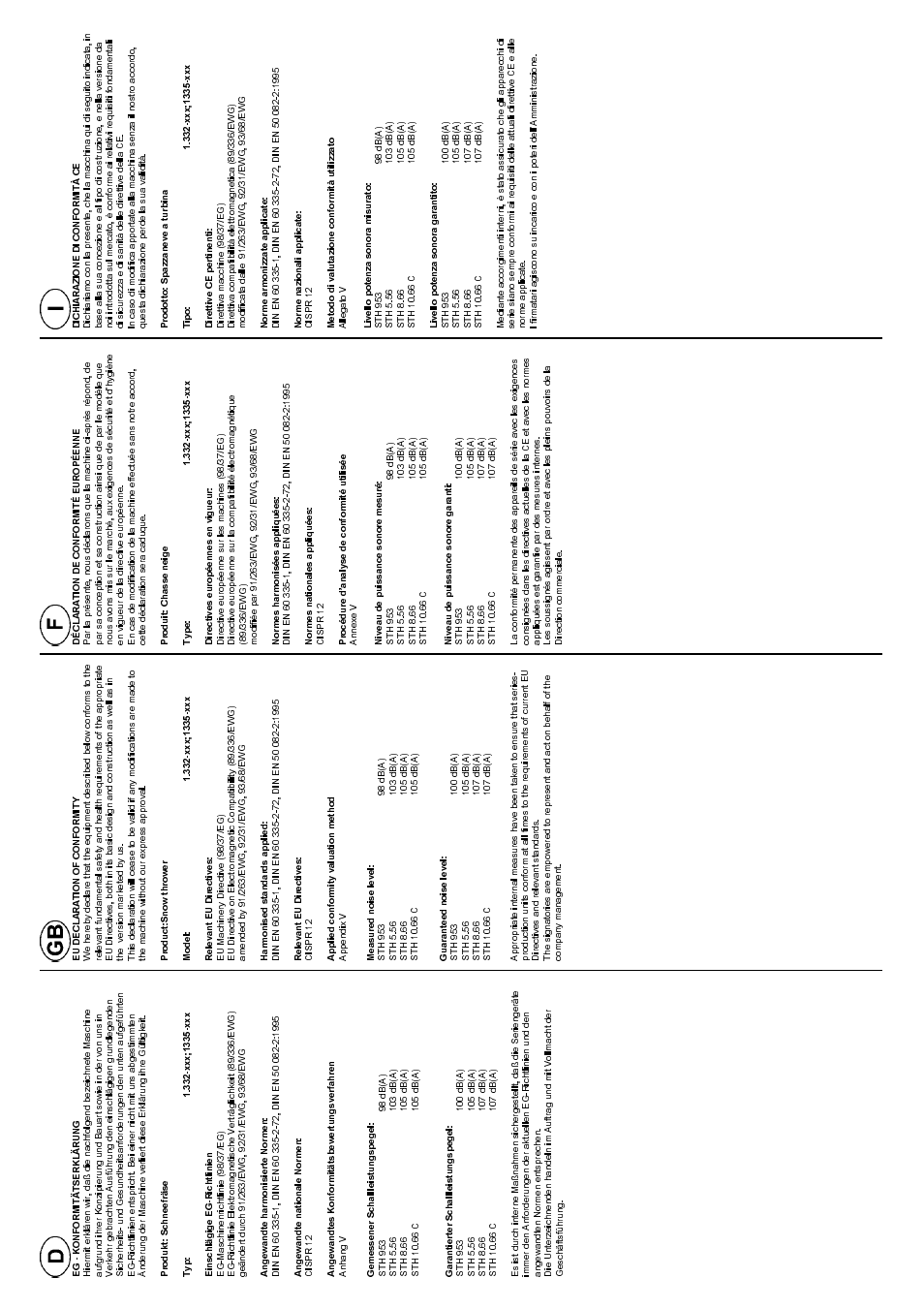 Karcher STH 953 User Manual | Page 175 / 178