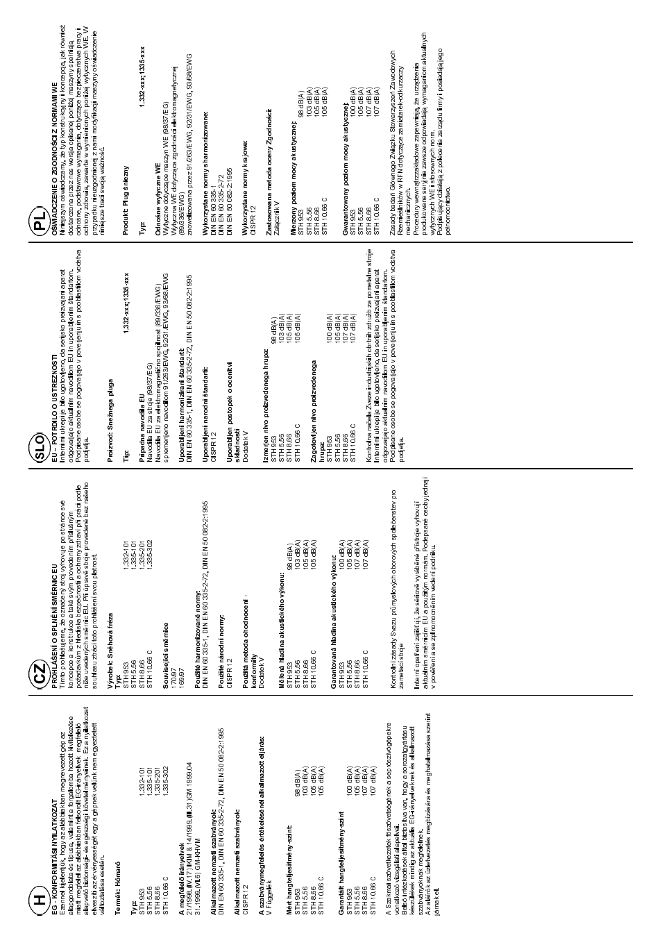 Karcher STH 953 User Manual | Page 177 / 178