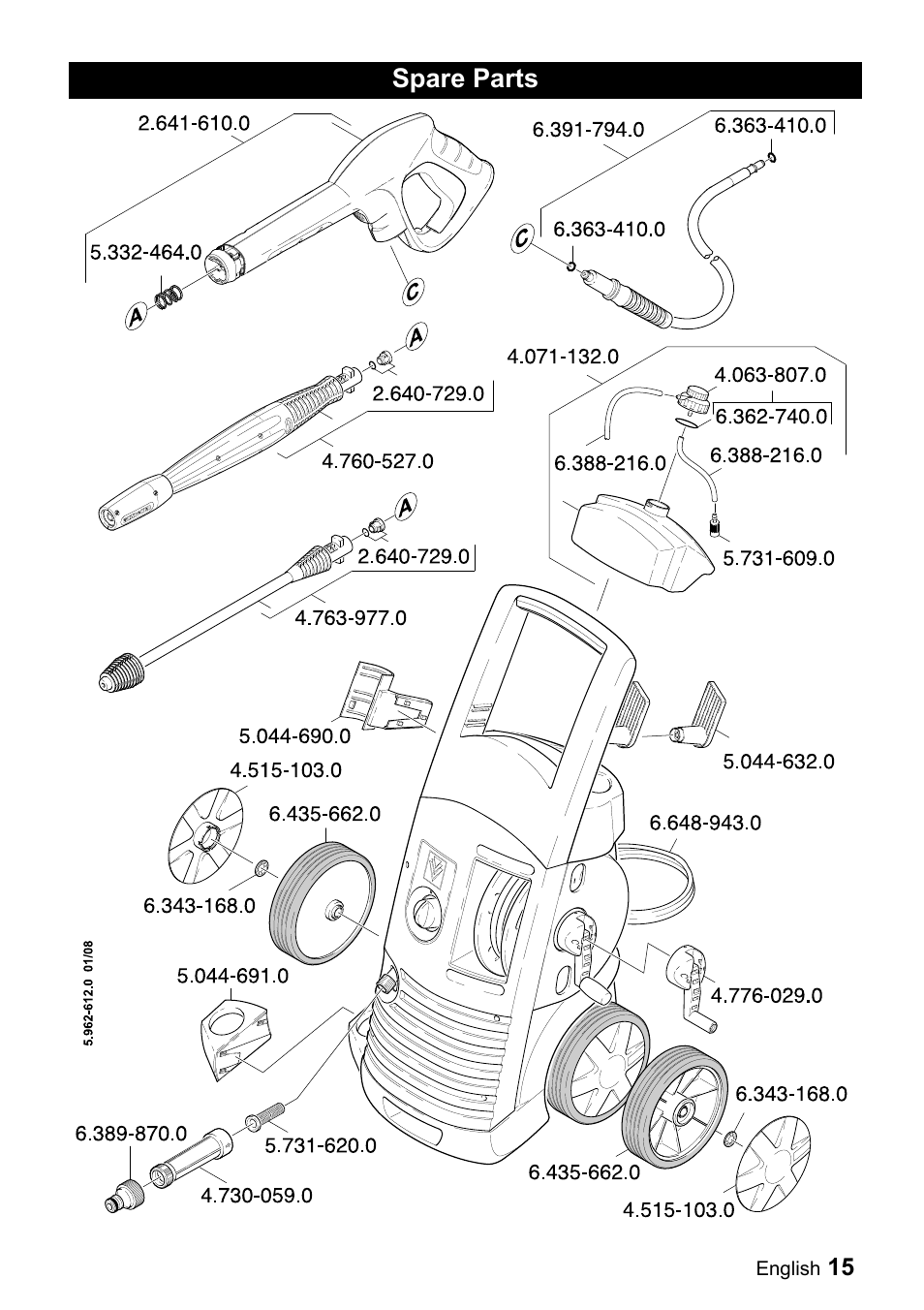 Karcher K 6.85 M User Manual | Page 15 / 16
