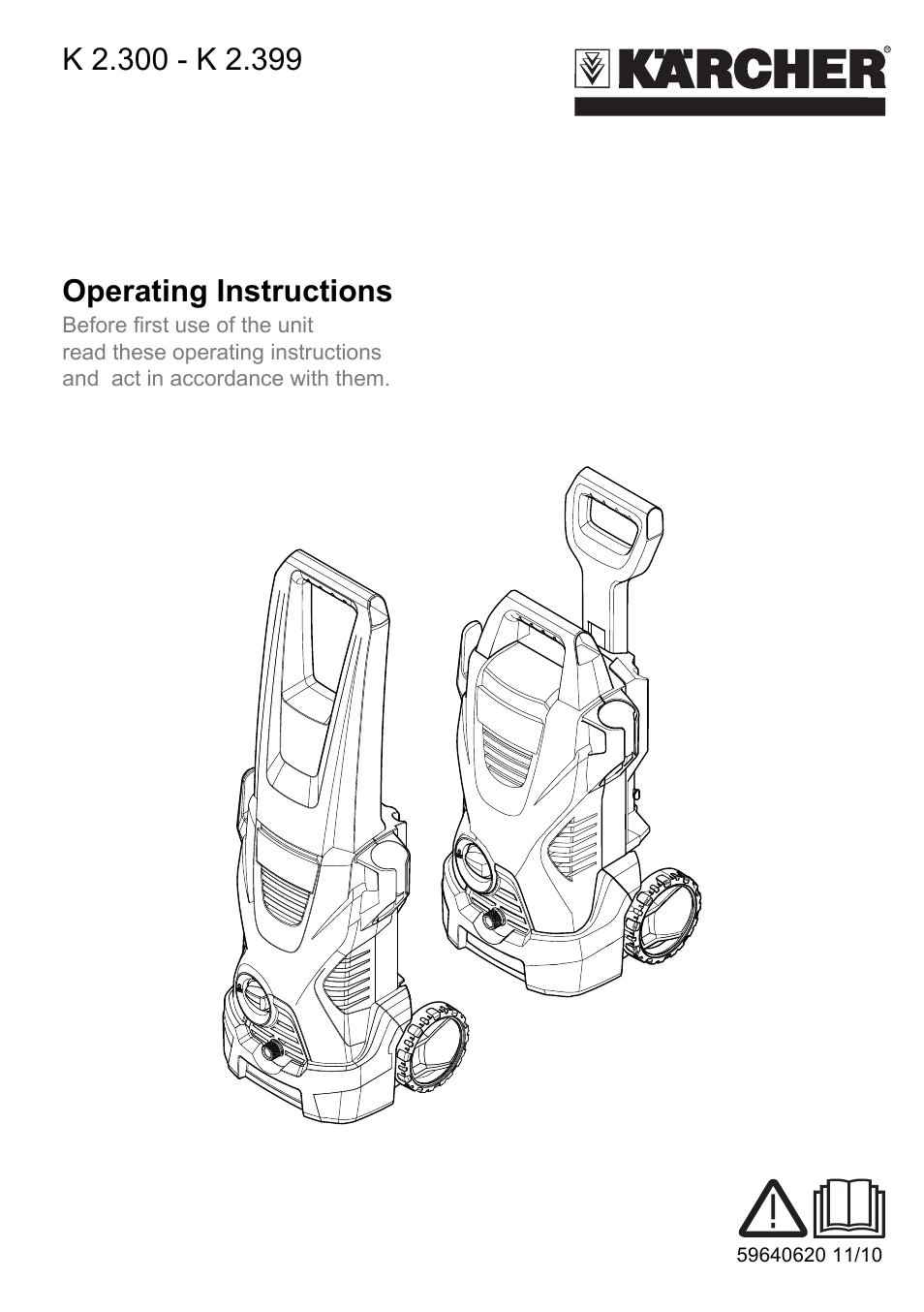 Karcher K 2.399 User Manual | 16 pages