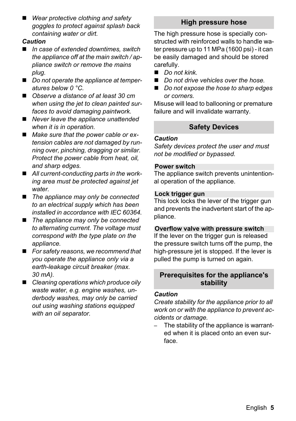 Karcher K 2.399 User Manual | Page 5 / 16