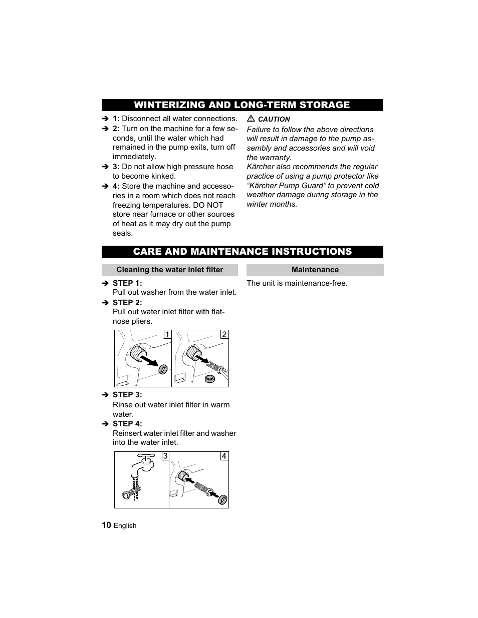 Karcher K 2.21 User Manual | Page 10 / 48