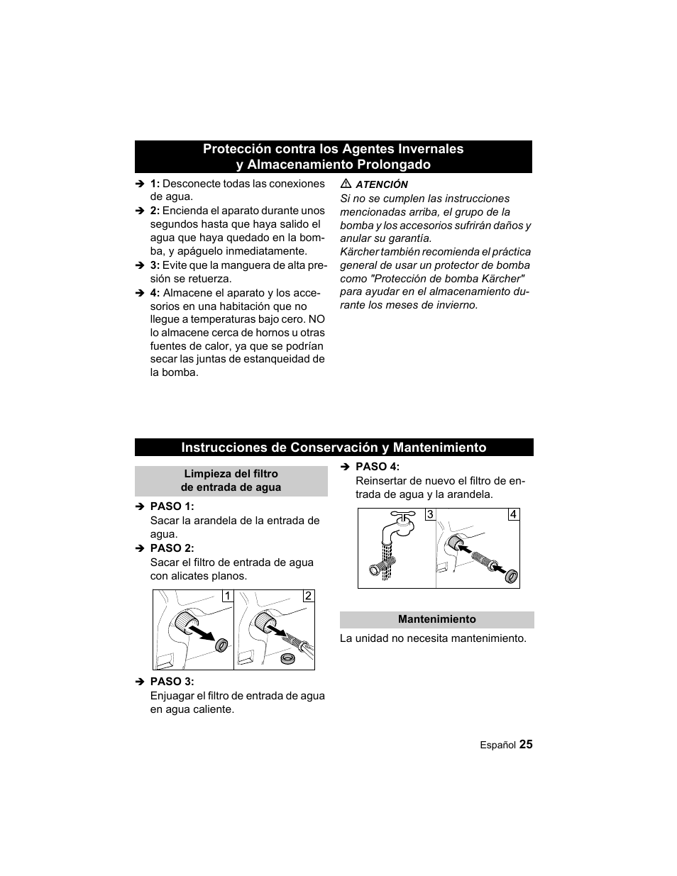 Karcher K 2.21 User Manual | Page 25 / 48
