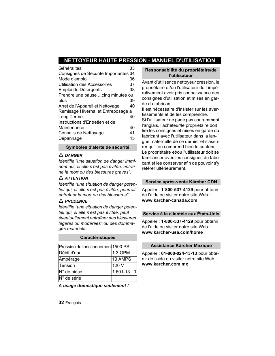 Karcher K 2.21 User Manual | Page 32 / 48